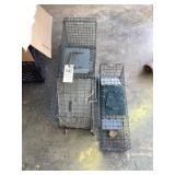 2 varmint cages