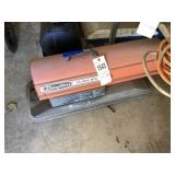 Dayton 55,000 BTU torpedo heater (works)