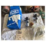 2 vacuum pumps & engine block heater