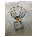 Floral pot stand 13' wide by 25' tall