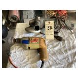B & D electric drill & Porter Cable grinder (