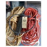 2 power cords & power strip