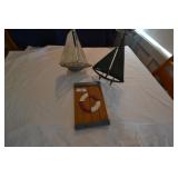 2 sail Boats, wall decor