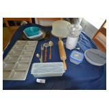 Food chopper, cake container, baking dishes