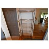 Metal Bakers shelf