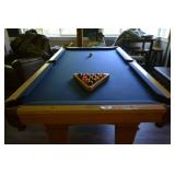 OLHAUSEN pool table with covers & sticks
