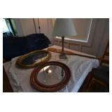 2 Mirrors, Lamp, Boat Oar