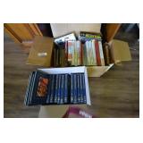 2 boxes cookbooks