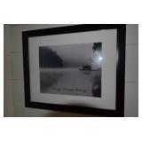 18X20, A Foggy Herrington morning framed photo