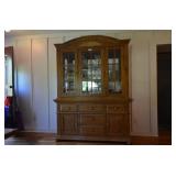 China Cabinet (matches #1 & 3) dishes not