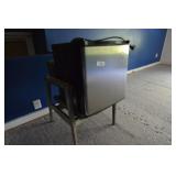 Chair & mini fridge