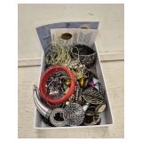 Box of Unsorted Mixed Jewelry
