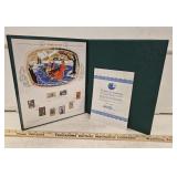 Treasury of America's Christmas Stamps w Letter