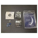 Tinted Blue White Sapphire, Blue Gemstones, 1