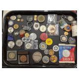 Quantity Medals, Pins, Casino Chips and Tokens