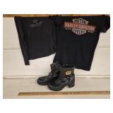 Harley Davidson Women's Boots, Size 8 and