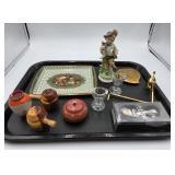 Small Trinket Lot- Statue of Boy, S/P Shaker,
