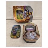 (3) Tins of Pokï¿½mon Cards