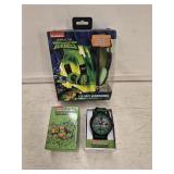 Teenage Mutant Ninja Turtle Headphones and Watch