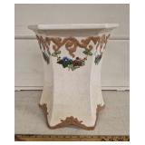 Vtg Ceramic Pedastal / Plant Stand