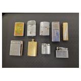(9) Vintage Lighters
