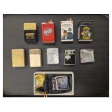 (10) Vintage Lighters- Including Camel