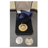 Gold Colored Legacy For Life Aspan Medal