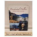 Presidential Dollars Collectors Folder- 39 Total