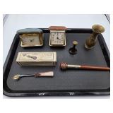 Elgin and Seth Thomas Desk Clock