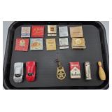 Quantity Vintage Matches and Lighters