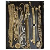 Quantity Women's Gold Tone Necklaces