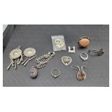 Sterling Jewelry- Marked and Unmarked