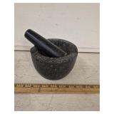 Heavy Stone Mortar and Pestle