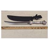 Knife w Mother of Pearl Style Handle- Approx 11'