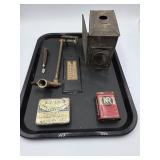 Old Advertising Tins- Including Ex Lax