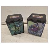 (2) Tins of Pokï¿½mon Cards