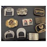 (10) Mens Belt Buckles