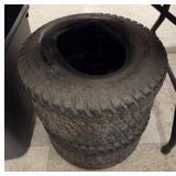 Pair of Garden Tractor Tires - 2 Ply Tubeless 18