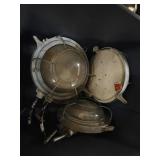 (4) Industrial Flood Lights