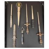 (7) Letter Openers- Including Vintage