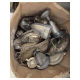 Huge Box of Unsoted Silver Tone Pieces- Not