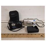 Olympus Stylus 105 Film Camera and Sony