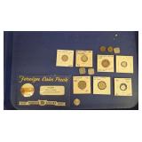 Qty of Foreign Vtg Coins