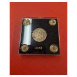 1861 Indian Head Penny