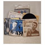 Qty of 45 Vinyl Records including Doras Day and