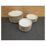Qty of Havilan Limoges Small Plates and Bowls - 1