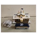 Dept 56 NY Yankees Christmas Lidge and Bus, with