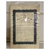 Authentic Women of the Klu Klux Klan Certificate