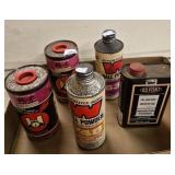 (5) Containers of Vtg Gun Powder