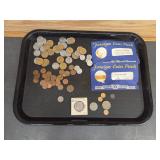 Qty of Vtg Foreign Coins